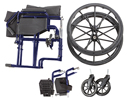 Кресло-коляска Barry 1618C0303 в разобранном состоянии Кресло-коляска Barry 1618C0303Z в разобранном состоянии